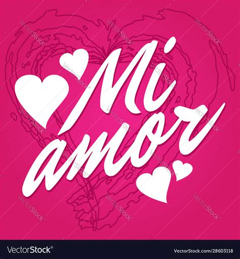 mi amore translation